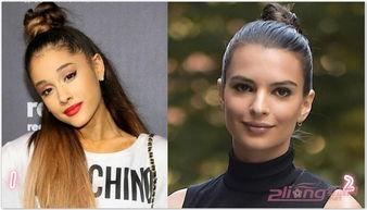 明星网红马尾辫照片,明星网红们的时尚演绎